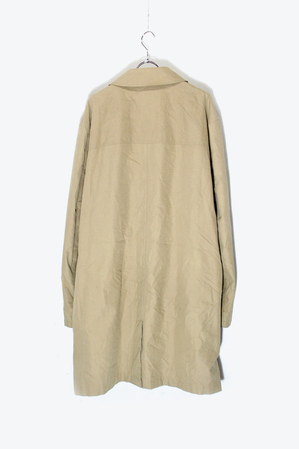 BALMACCAN COAT / BEIGE [SIZE: XL USED]