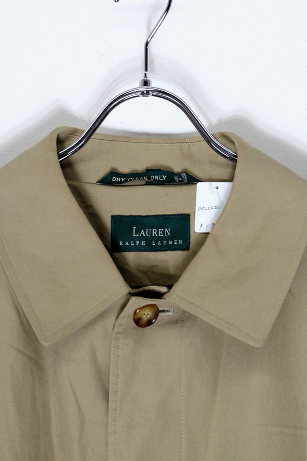 BALMACCAN COAT / BEIGE [SIZE: XL USED]