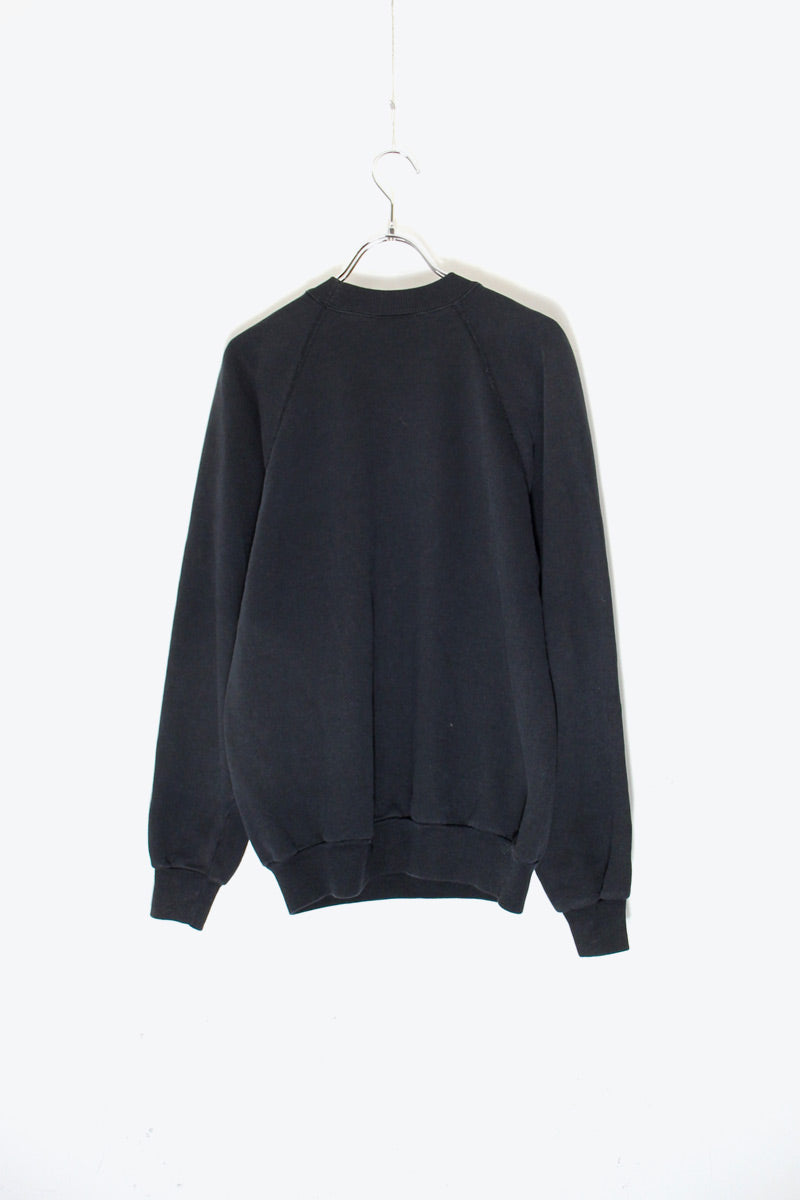 MADE IN USA 90'S HONOLULU LOGO PRINT SWEATSHIRT / BLACK [SIZE: L USED]