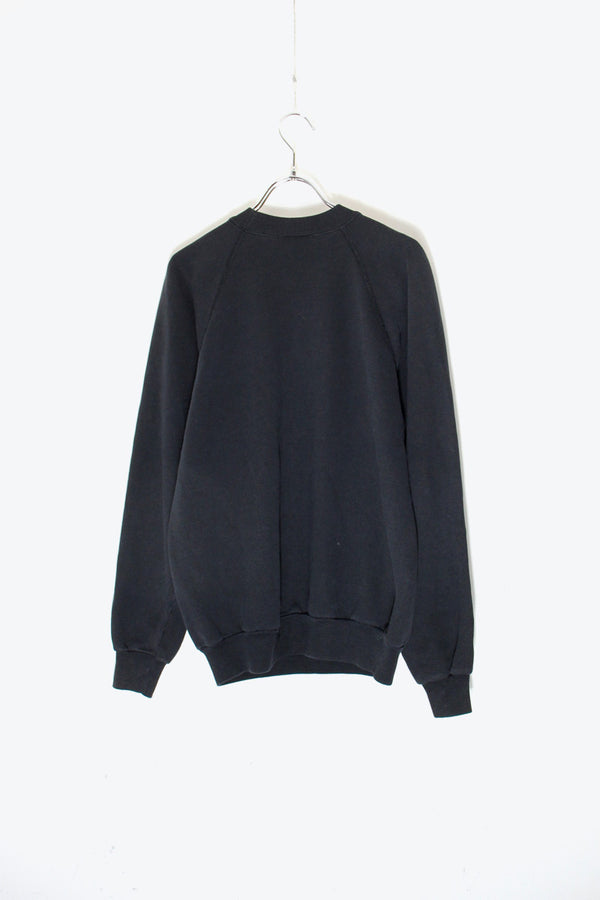 MADE IN USA 90'S HONOLULU LOGO PRINT SWEATSHIRT / BLACK [SIZE: L USED]