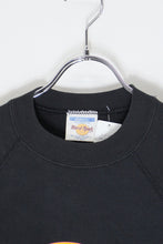 画像をギャラリービューアに読み込む, MADE IN USA 90&#39;S HONOLULU LOGO PRINT SWEATSHIRT / BLACK [SIZE: L USED]
