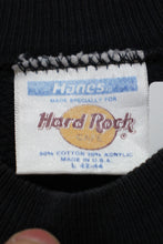 画像をギャラリービューアに読み込む, MADE IN USA 90&#39;S HONOLULU LOGO PRINT SWEATSHIRT / BLACK [SIZE: L USED]
