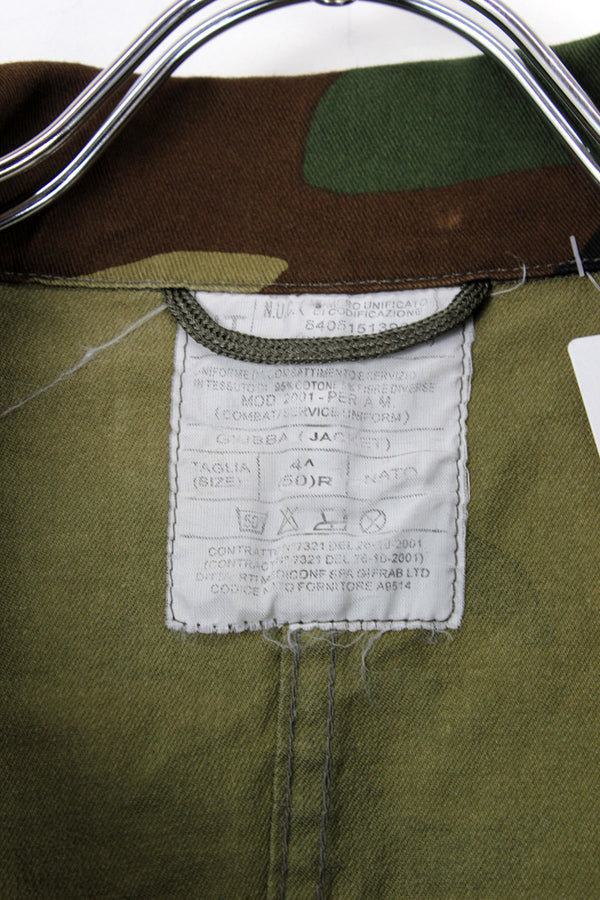 01'S MILITARY SHIRT JACKET / WOODLAND CAMO [SIZE: 50R USED]