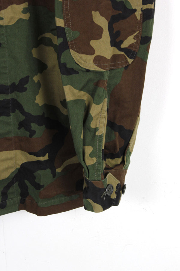 01'S MILITARY SHIRT JACKET / WOODLAND CAMO [SIZE: 50R USED]