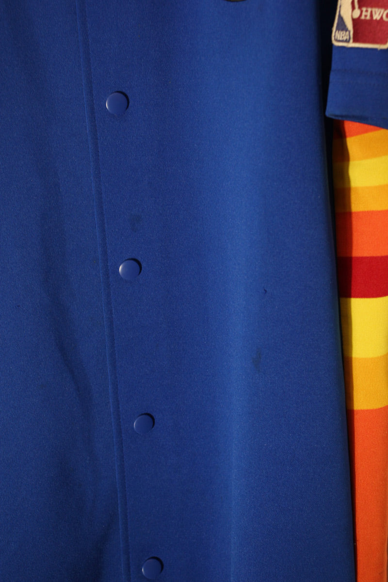 S/S BASKETBALL SHIRT NY KNICKS / BLUE [SIZE: M USED]