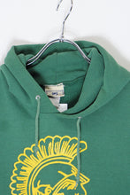 画像をギャラリービューアに読み込む, 90&#39;S DAMIEN PRINT HOODIE SWEATSHIRT / GREEN［ SIZE: S USED ]
