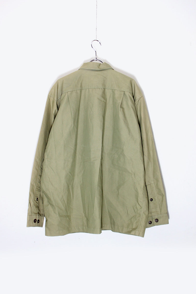 L/S SAFARI SHIRT / KHAKI [SIZE: M USED]