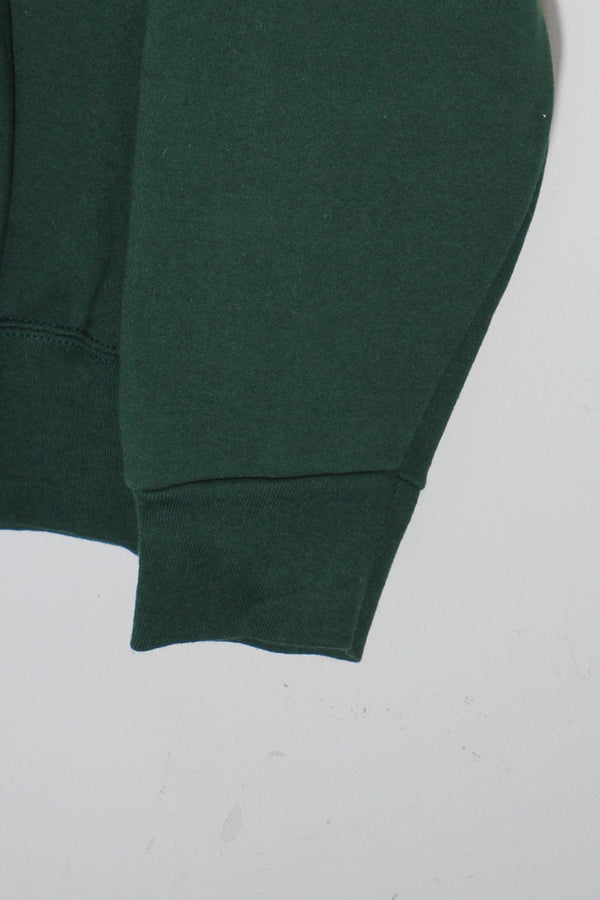 MADE IN USA 96'S CHARACTER PRINT SWEATSHIRT / GREEN [SIZE: XL USED]