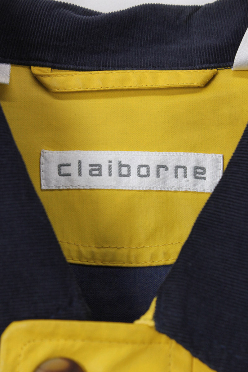 90'S RUBBER COAT / MUSTARD [SIZE: L USED]
