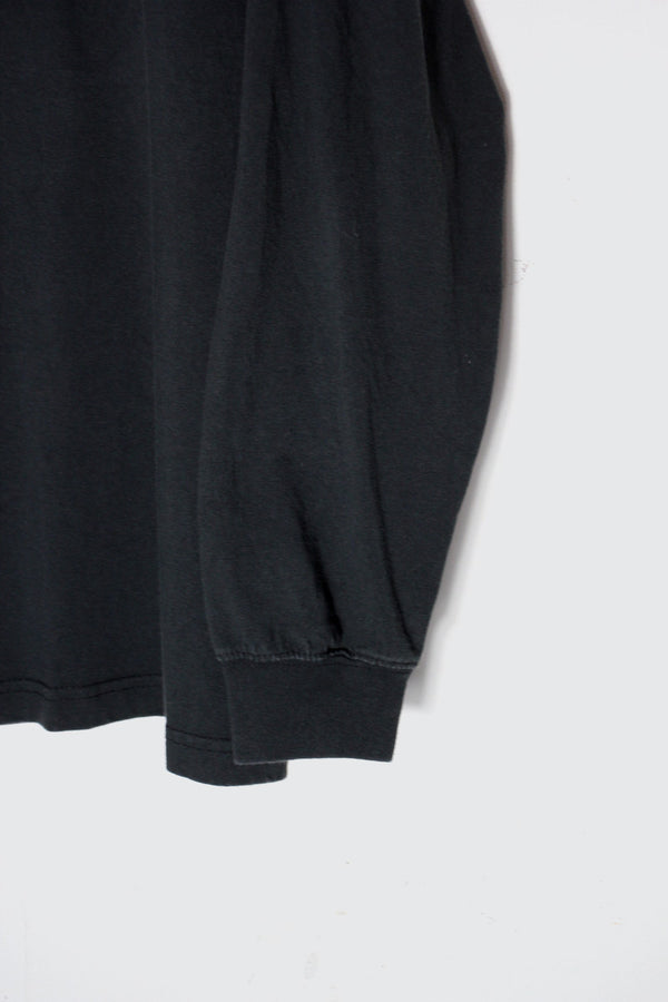 L/S POCKET TEE SHIRT / BLACK [SIZE: L USED]