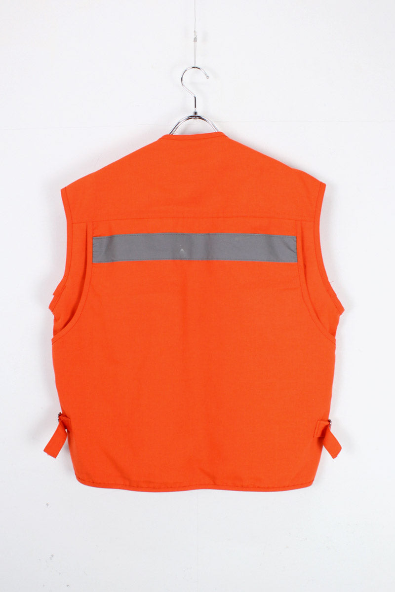 HUNTING VEST / ORANGE [SIZE: L USED]