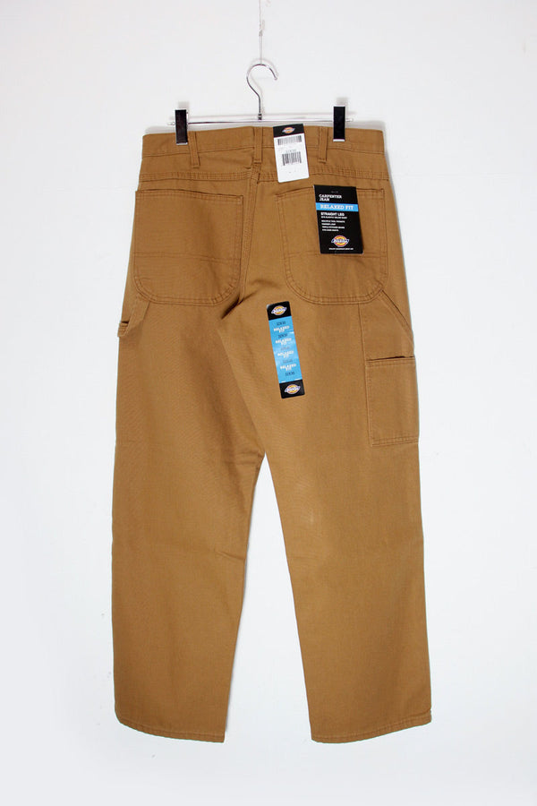 DUCK CANVAS CARPENTER PANTS / CAMEL [DEADSTOCK/NOS] [USA企画品]