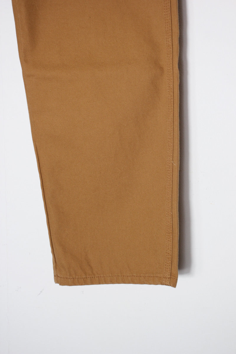 DUCK CANVAS CARPENTER PANTS / CAMEL [DEADSTOCK/NOS] [USA企画品]