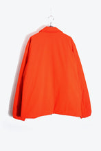 画像をギャラリービューアに読み込む, WATERPROOF NYLON ZIP PUFF JACKET / NEON ORANGE [SIZE: XL相当 USED]
