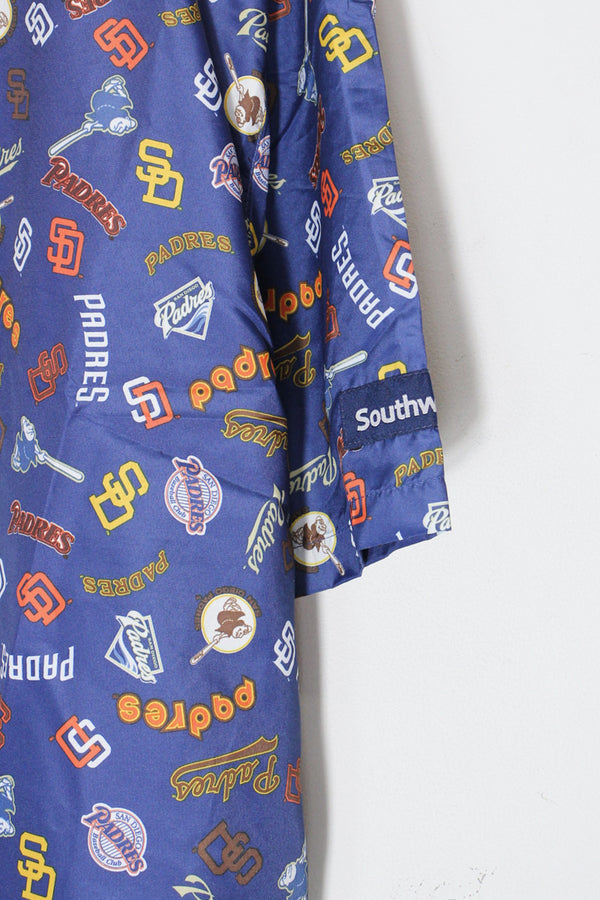 S/S MLB SAN DIEGO PADRES SHIRT / NAVY [SIZE: L Equivalent USED]