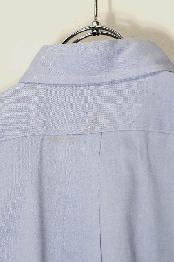 L/S ONE POINT BD OXFORD SHIRT / SAX BLUE [SIZE: L USED]