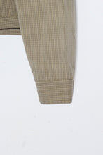 画像をギャラリービューアに読み込む, EARLLY 00&#39;S CHECK PATTERN ZIP JACKET / BEIGE［ SIZE: XL USED ]
