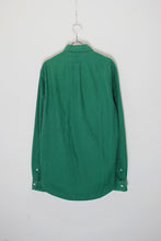 画像をギャラリービューアに読み込む, 90&#39;S L/S BD SHIRT / GREEN [SIZE: M USED]
