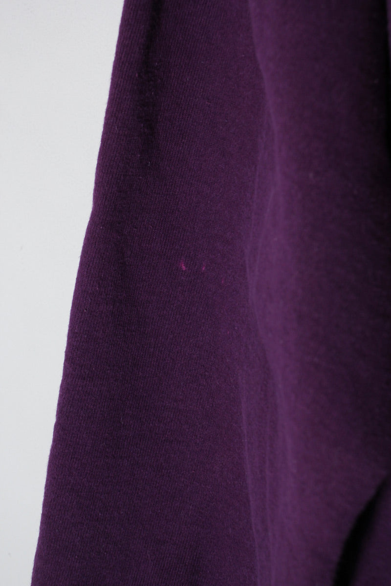 90'S AUTHENTIC LOGO SWEATSHIRT / PURPLE [SIZE: L USED]