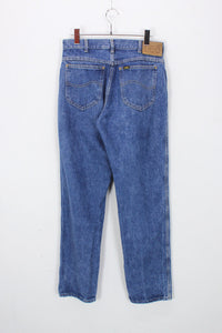 MADE IN USA 80'S DENIM PANTS / INDIGO [SIZE: W32 x L32 USED]