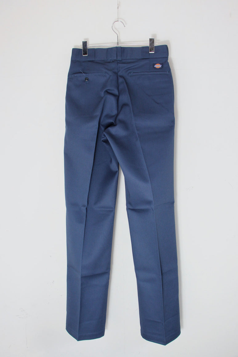 MADE IN USA 90'S 874 WORK PANTS / NAVY [SIZE: W30L34 DEADSTOCK/NOS]