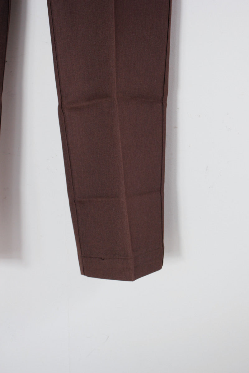 MADE IN USA 90'S 874 WORK PANTS / BROWN [SIZE: W29L34 DEADSTOCK/NOS]