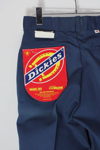 MADE IN USA 80'S 874 WORK PANTS / NAVY [SIZE: W30L34 DEADSTOCK/NOS]