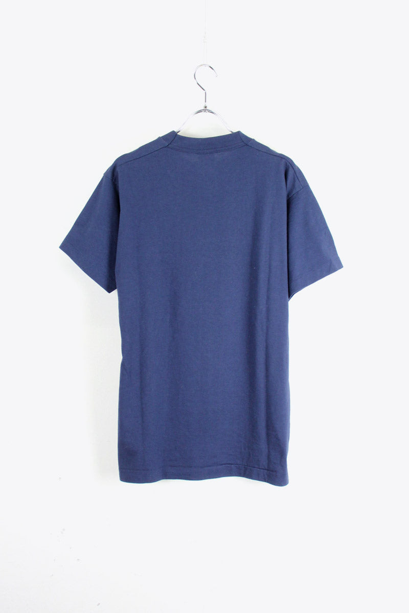 90'S S/S PEPSI COLA PRINT TEE SHIRT / NAVY [SIZE: M USED]