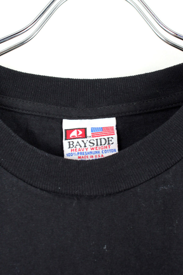 MADE IN USA 90'S IT'S NOT A CULT S/S MESSAGE TEE SHIRT / BLACK [SIZE: 2XL USED]