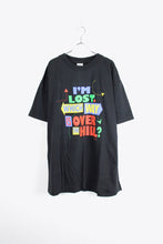 画像をギャラリービューアに読み込む, 90&#39;S MADE IN MEXICO I&#39;M LOST S/S MESSAGE TEE SHIRT / BLACK [SIZE: XL USED]
