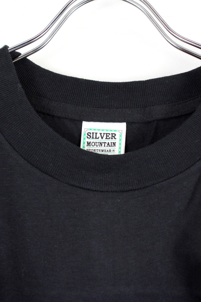 90s MADE IN MEXICO I'M LOST S/S MESSAGE TEE SHIRT / BLACK [SIZE: XL USED]
