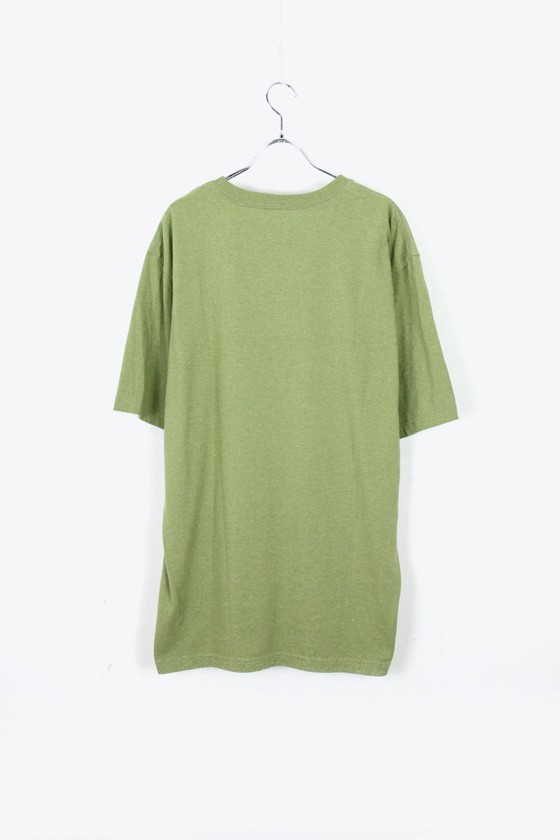 S/S LOGO TEE SHIRT / LIGHT KHAKI [SIZE: M USED]