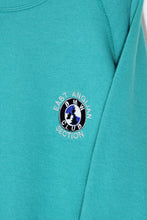 画像をギャラリービューアに読み込む, MADE IN USA 90&#39;S BMW EMBROIDERY ADVERTISING SWEATSHIRT / GREEN [SIZE: L USED]
