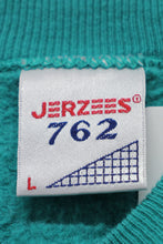 画像をギャラリービューアに読み込む, MADE IN USA 90&#39;S BMW EMBROIDERY ADVERTISING SWEATSHIRT / GREEN [SIZE: L USED]

