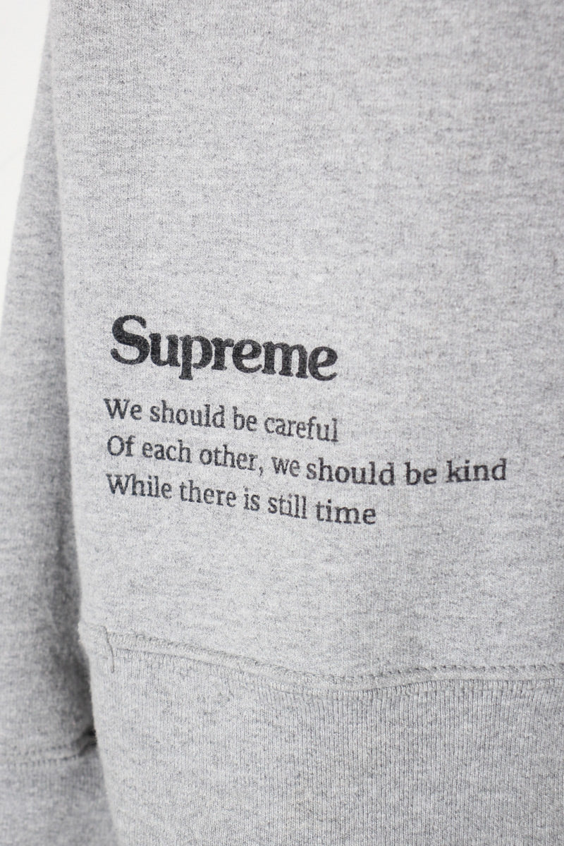 MADE IN CANADA 21AW COLLAGE GRID HOODIE SWEATSHIRT / GREY [SIZE: XL USED]