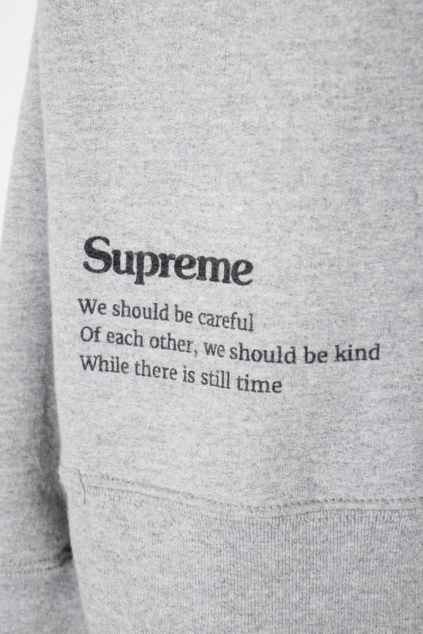 MADE IN CANADA 21AW COLLAGE GRID HOODIE SWEATSHIRT / GREY [SIZE: XL USED]