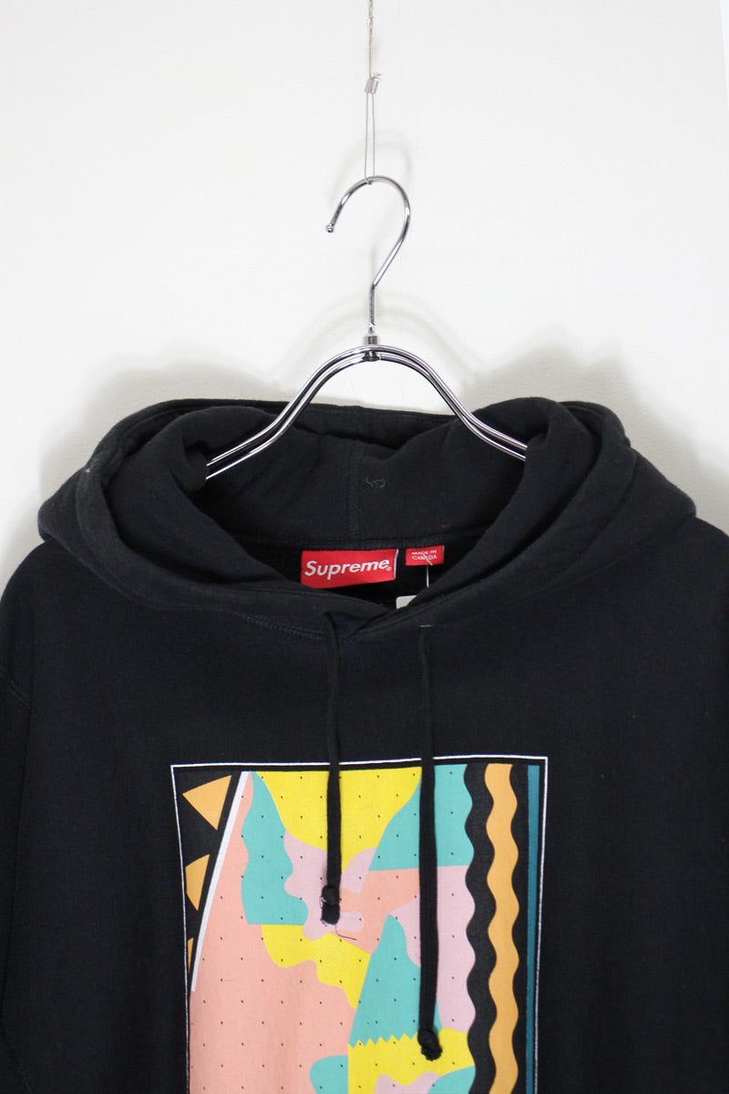 MADE IN CANADA 16/SS MENDINI HOODIE SWEATSHIRT / BLACK [SIZE: M USED]