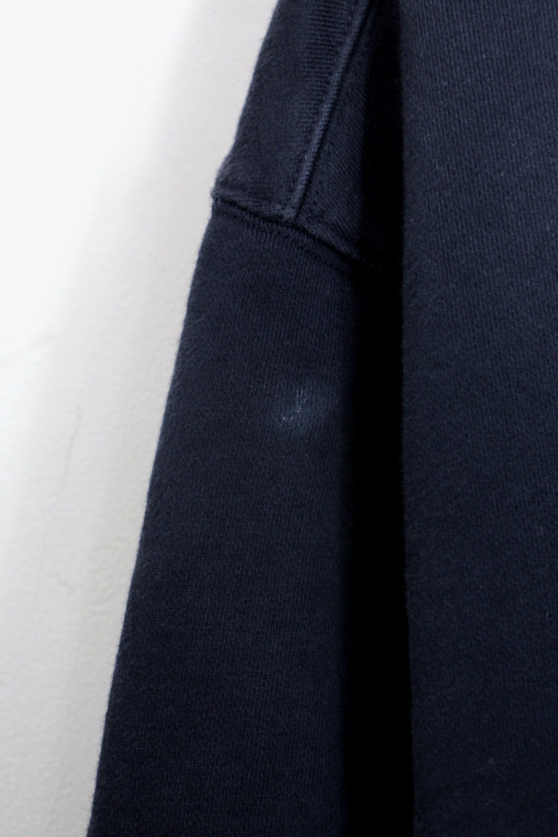 NY YANKEES PULLOVER SWEAT HOODIE / NAVY [SIZE: M USED]