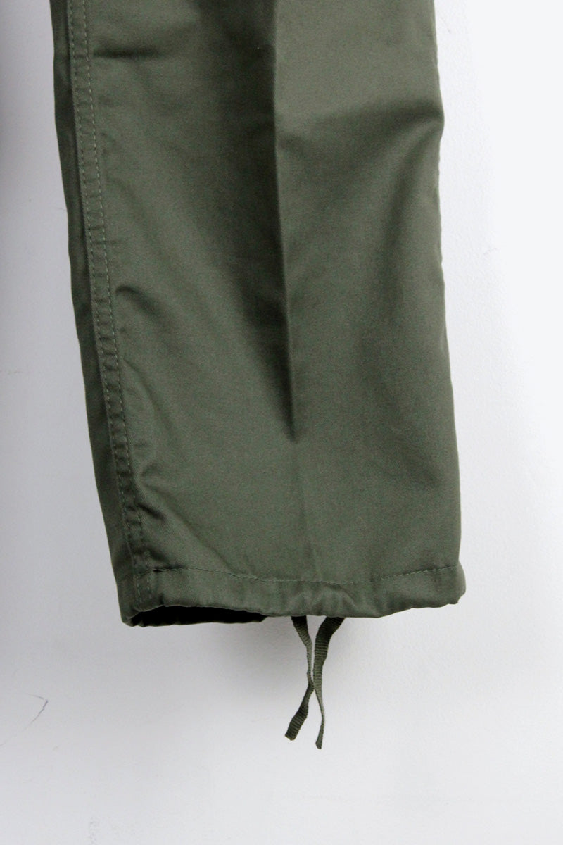 RELAXED FIT ZIPPER FLY BDU PANTS / OLIVE DRAB [NEW]