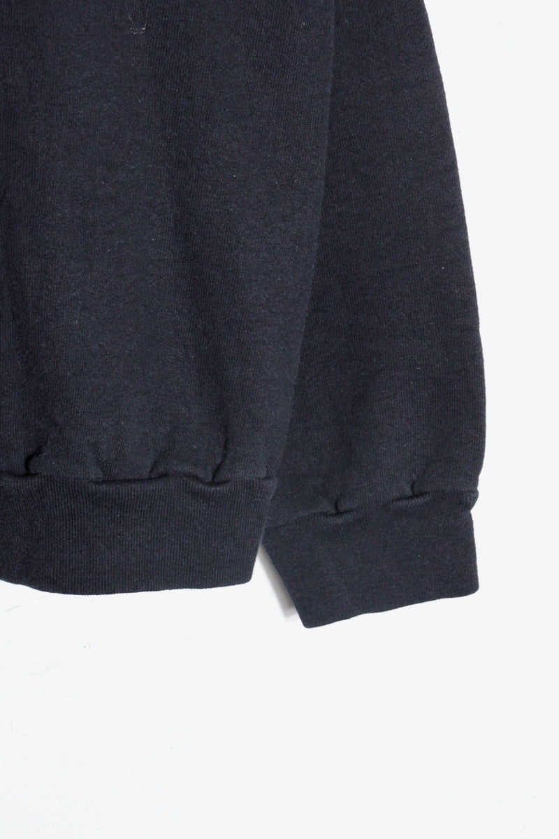 MADE IN USA 90'S LOGO LONDON SWEATSHIRT / BLACK [SIZE: L USED]