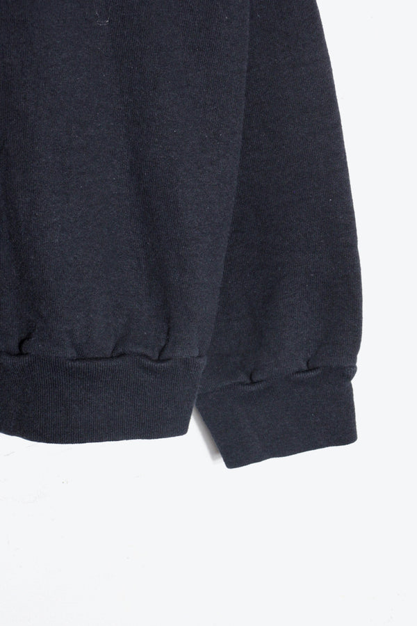 MADE IN USA 90'S LOGO LONDON SWEATSHIRT / BLACK [SIZE: L USED]