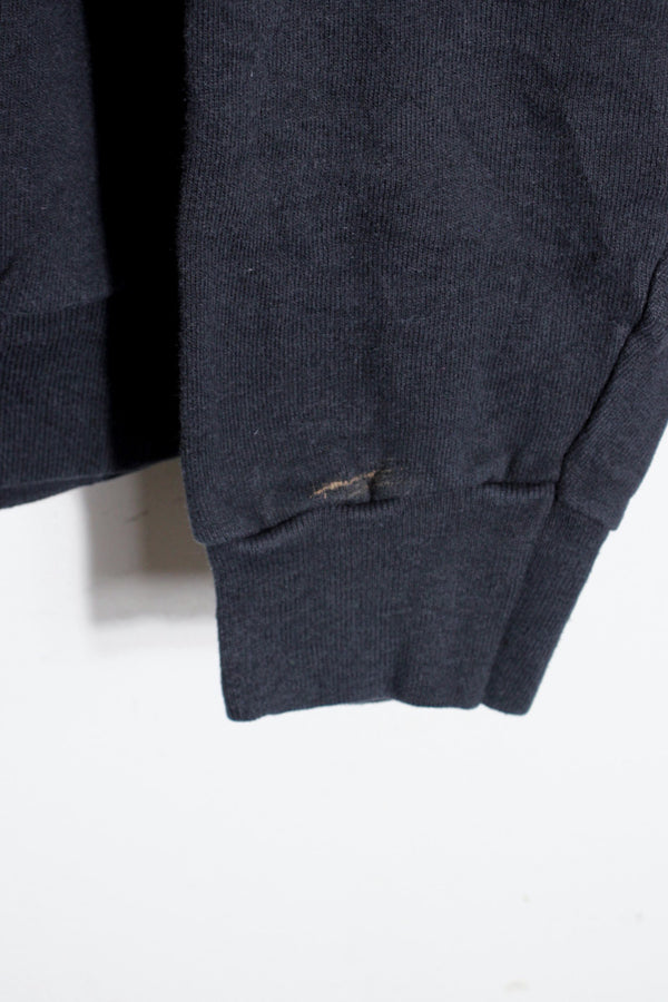MADE IN USA 90'S LOGO LONDON SWEATSHIRT / BLACK [SIZE: L USED]