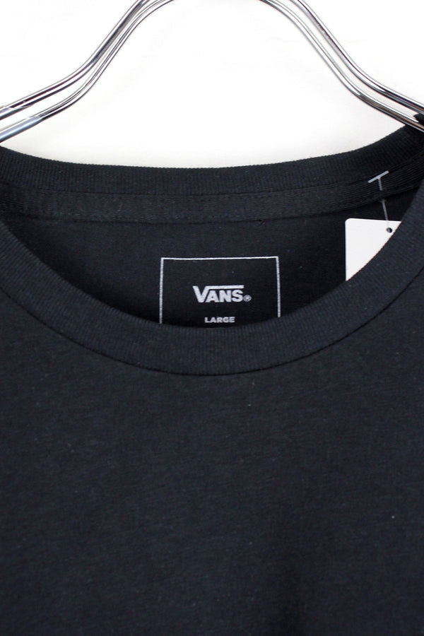 S/S CHERRY ONE POINT POCKET T-SHIRT / BLACK [SIZE: L USED]
