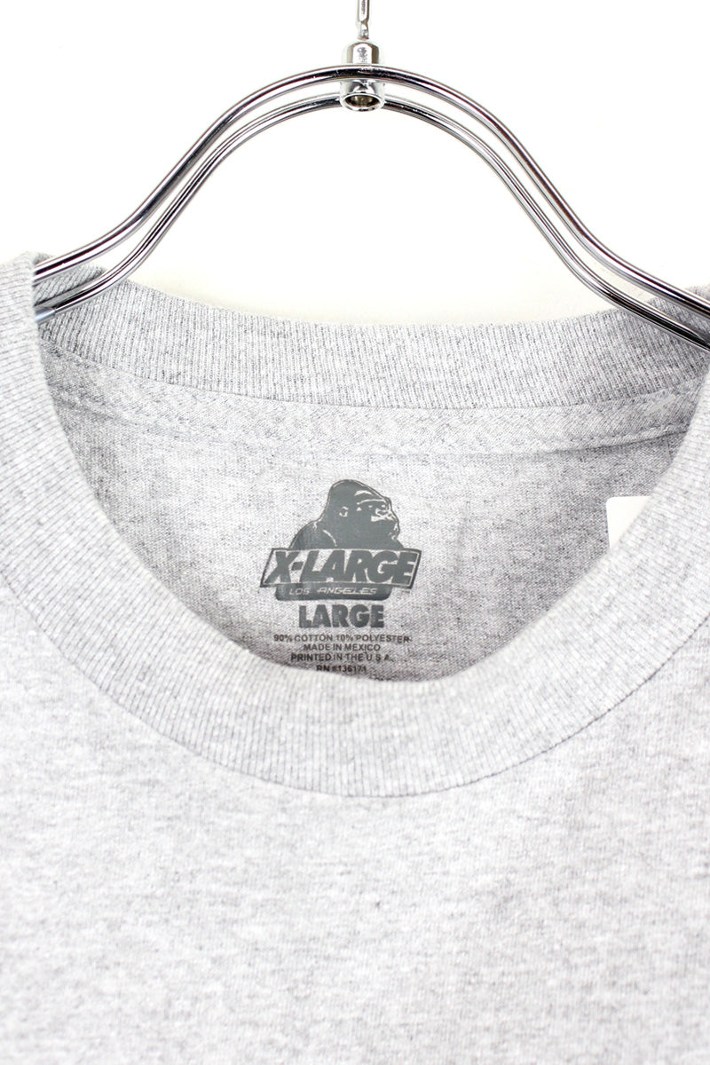 S/S GOLLIRA PRINT T-SHIRT / GREY [SIZE: L USED]