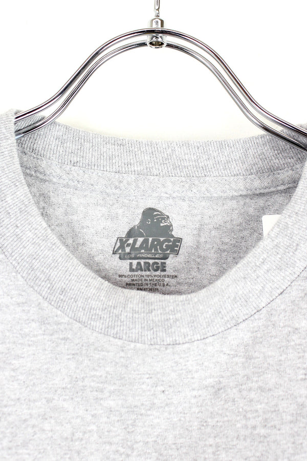S/S GOLLIRA PRINT T-SHIRT / GREY [SIZE: L USED]