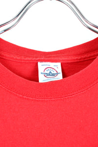 BUDWEISER TEE SHIRT / RED [SIZE: L USED]