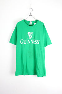 GUINNESS TEE SHIRT / LIGHT GREEN [SIZE: XL USED]