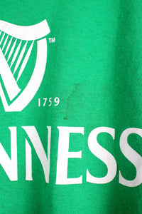 GUINNESS TEE SHIRT / LIGHT GREEN [SIZE: XL USED]