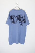 画像をギャラリービューアに読み込む, MADE IN USA 90&#39;S S/S POCKET BACK PRINT POCKET ADVERTISING T-SHIRT / DUSTY BLUE [SIZE: XXL相当 DEADSTOCK/NOS]
