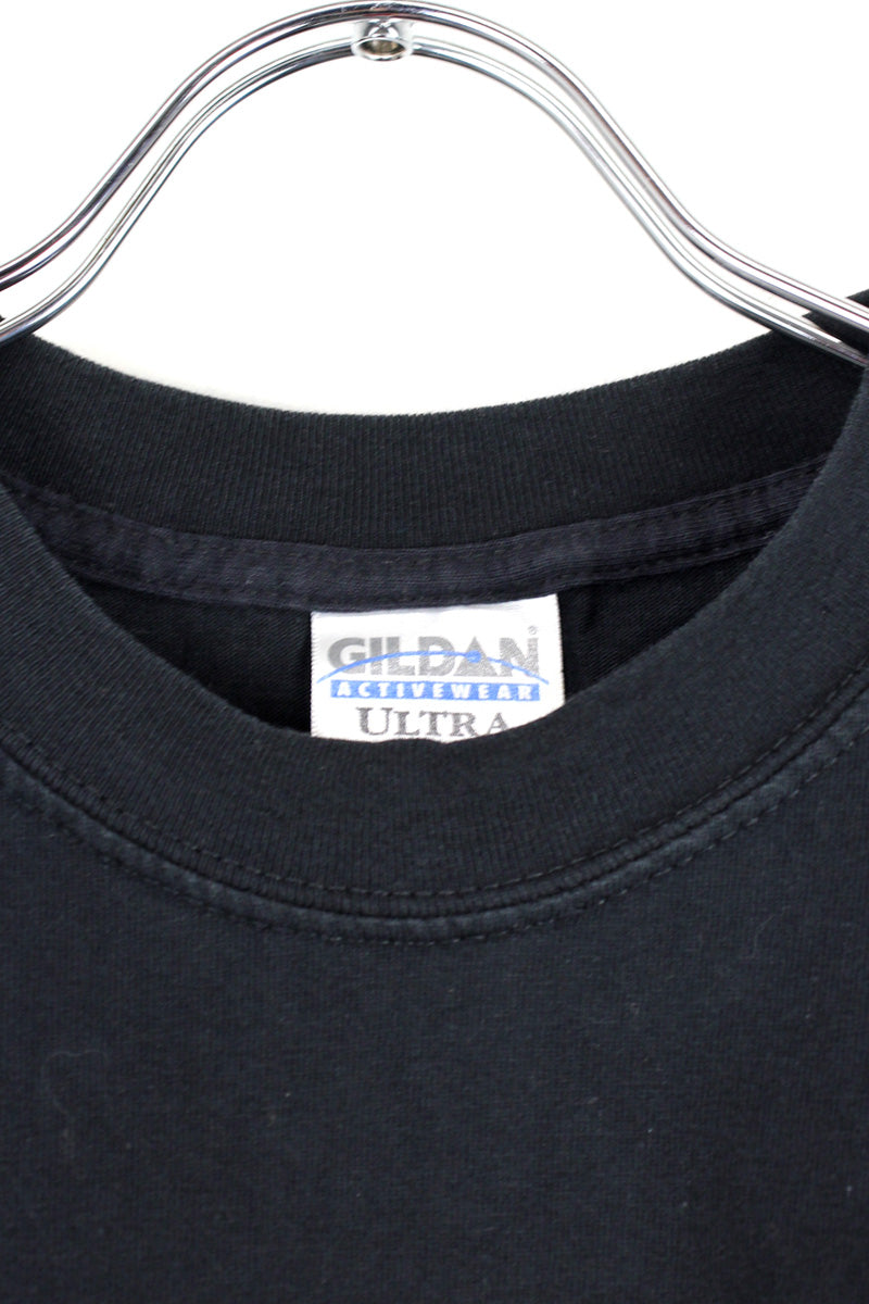 ULTRA COTTON BATMAN TEE SHIRT / BLACK [SIZE: L USED]